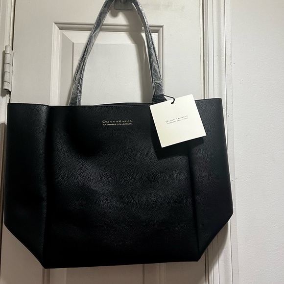 NWT Donna Karan Cashmere Collection large tote bag - Picture 9 of 12